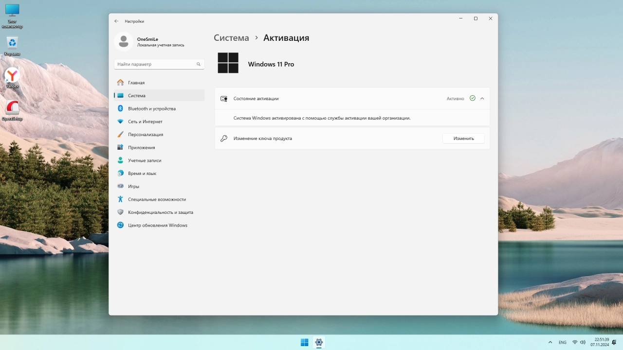 Screenshot #6 - Windows 11 Русская Pro by OneSmiLe 24H2 build 26120.2213