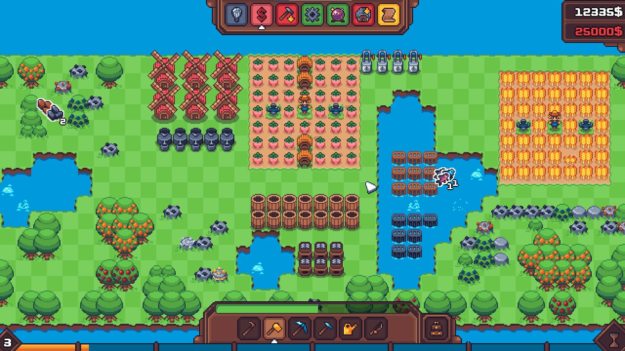 Screenshot #1 - Another Farm Roguelike: Rebirth