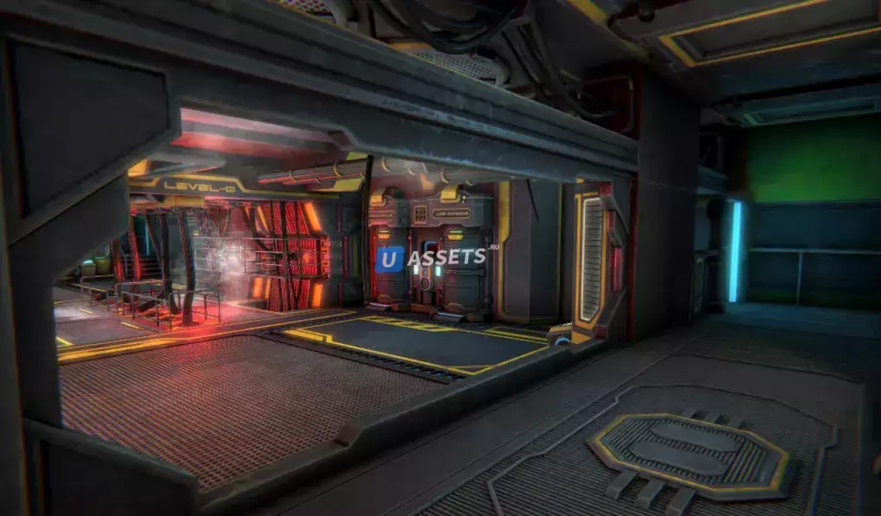 Screenshot #2 - FPS/Survival Sci-Fi game assets v1