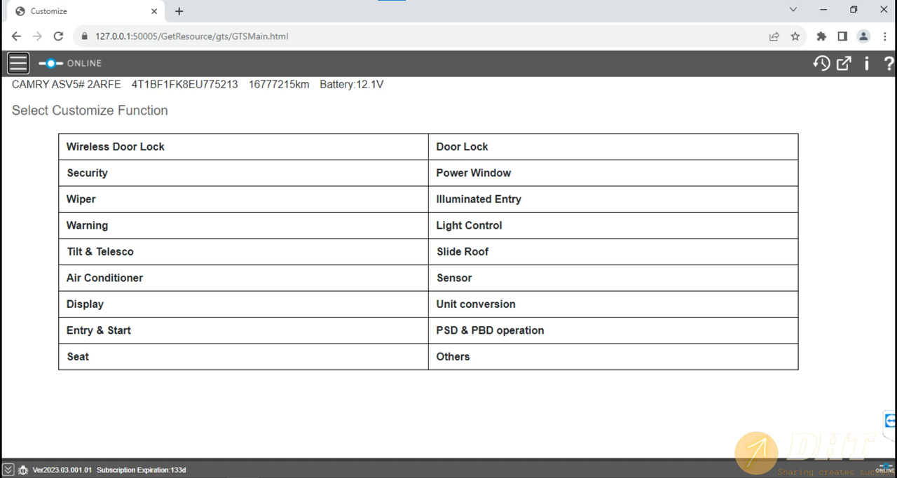 Screenshot #5 - Toyota Global TechStream Plus (GTS+) 07.2024