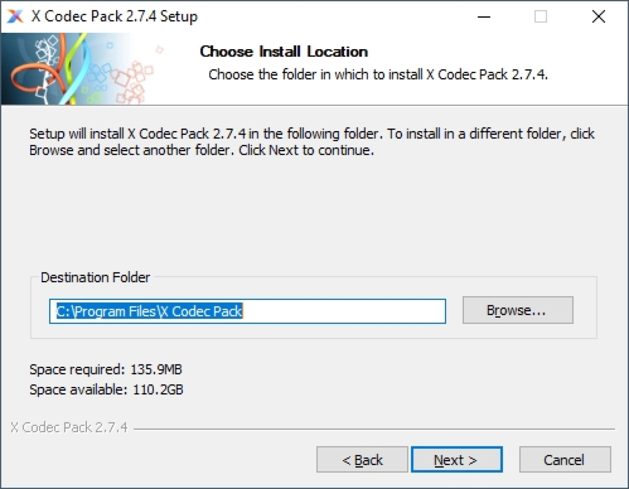 Screenshot #3 - X Codec Pack