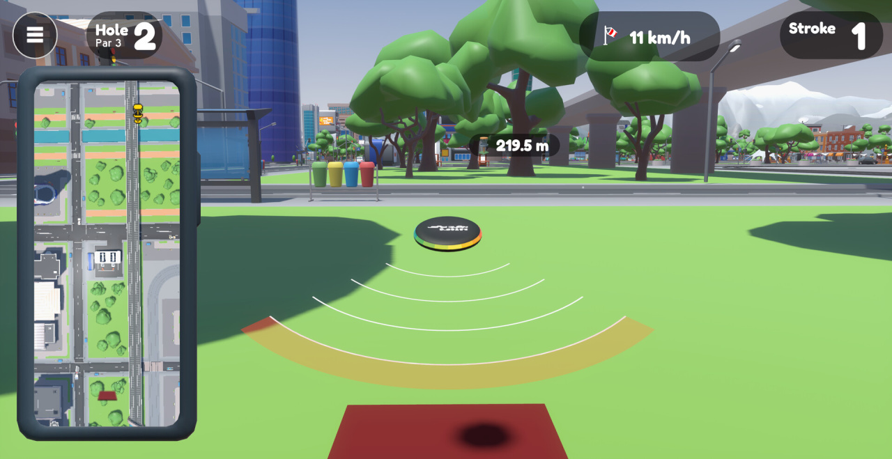 Screenshot #6 - Disc Golf City