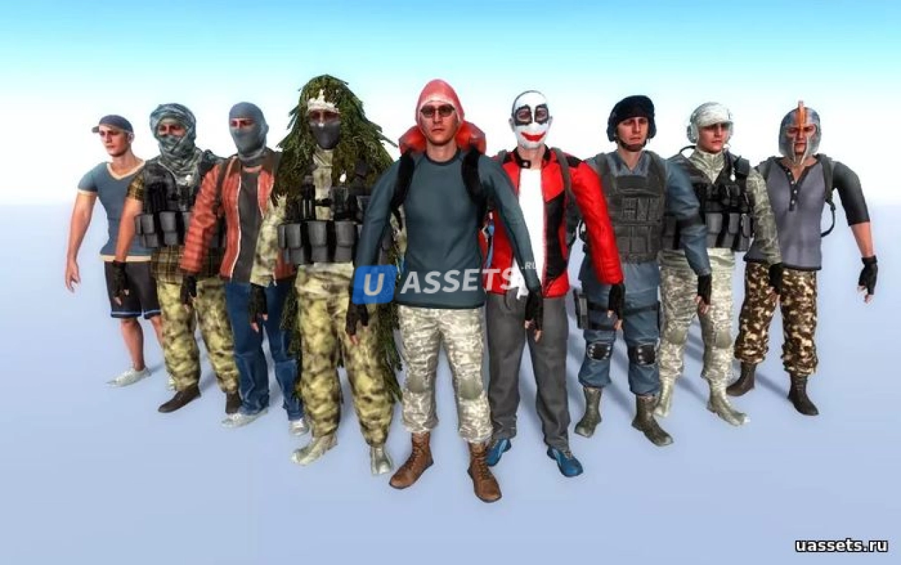 Screenshot #2 - Customized Characters