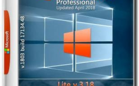 Windows 10 Pro 1803 17134.48 х86/x64 Lite v.3.18 by naifle