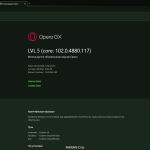 Screenshot #4 - Игровой браузер Opera GX 102.0.4880.117 + Portable