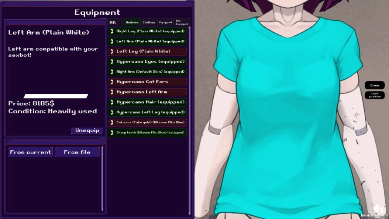 Screenshot #4 - Factorial Omega: My Dystopian Robot Girlfriend