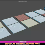 Screenshot #3 - Modular Medieval Houses and Props Pack Cute Series