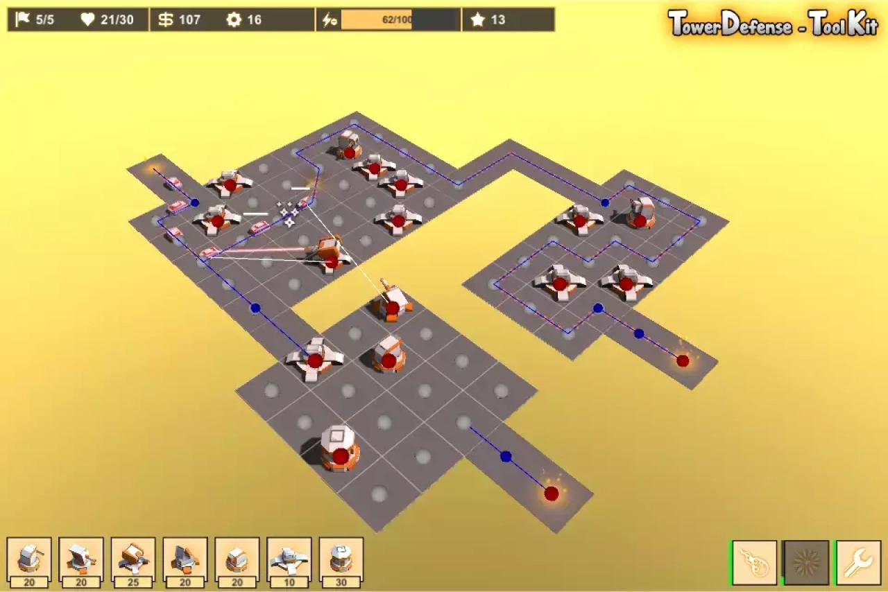 Screenshot #3 - Tower Defense Toolkit 4 (TDTK-4)