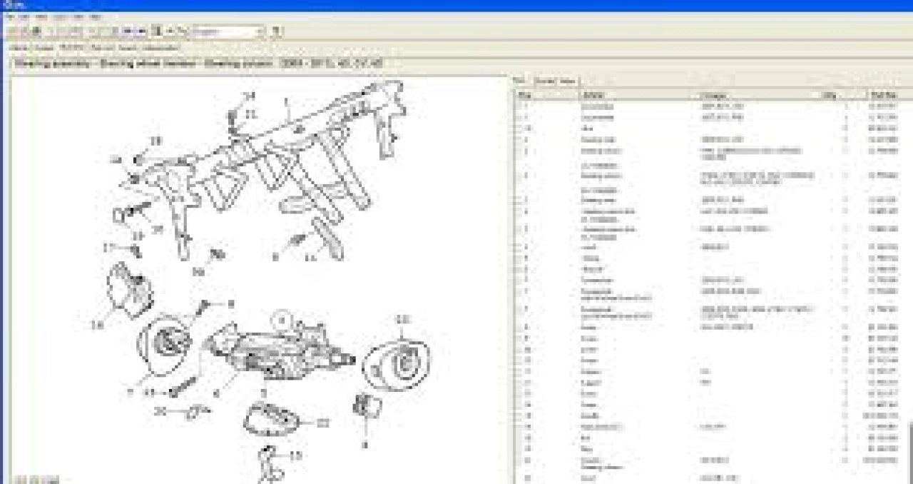 Screenshot #4 - SAAB WIS 2012-2 (9-3 I, 9-3 II, 9-5 I, 9-5 II, 9-4x) 64bit