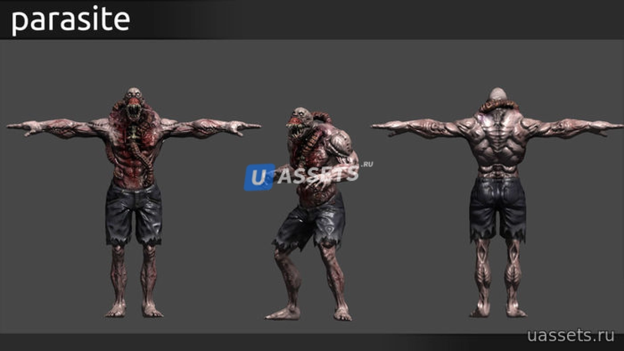 Screenshot #3 - Mixamo Zombie Character Contest Pack