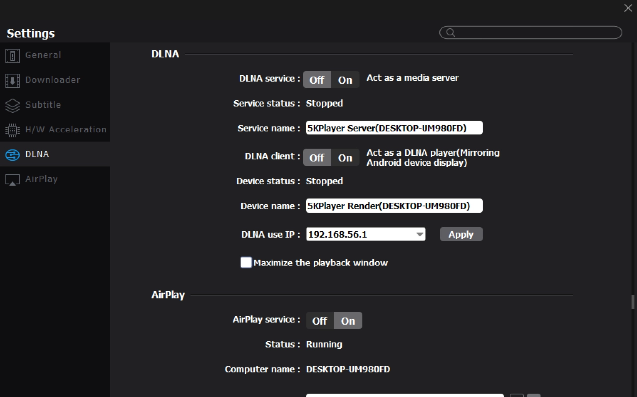 Screenshot #8 - 5KPlayer