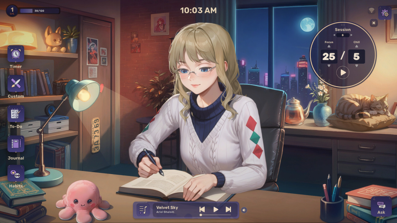 Screenshot #8 - Lo-Fi Girl: AI Assistant