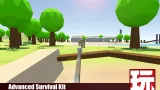 Screenshot #1 - Advanced Survival Kit for Playmaker: FPS Game Template v1.2