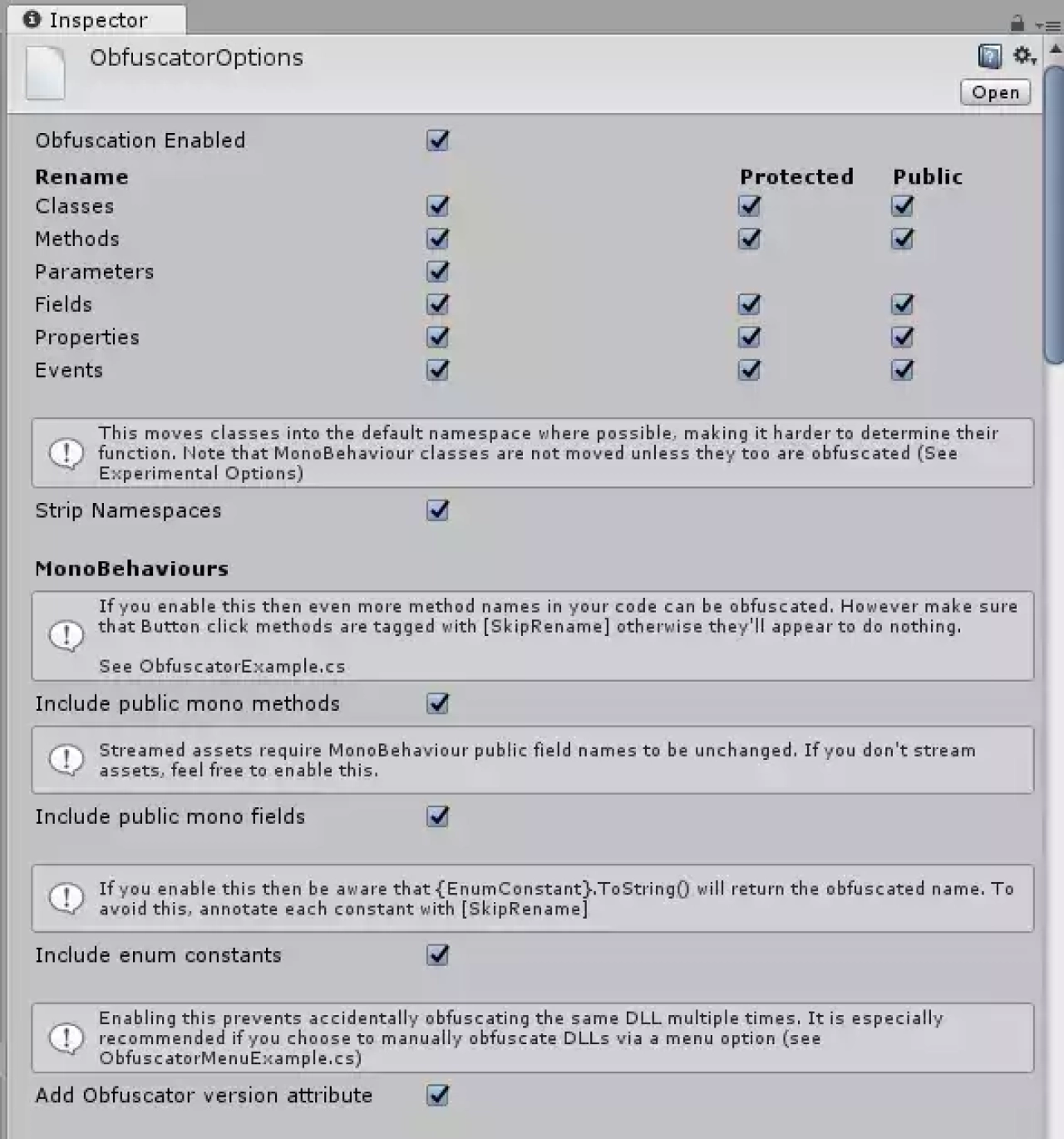 Screenshot #1 - Obfuscator
