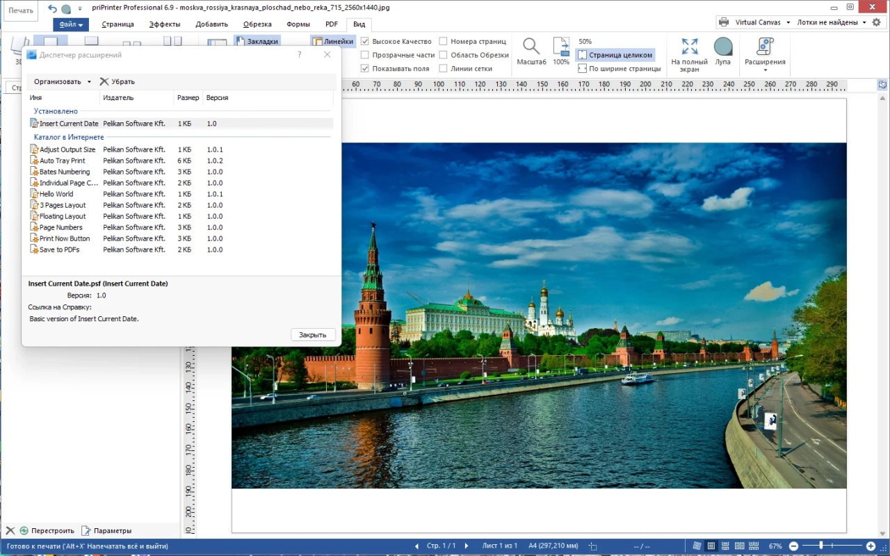 Screenshot #1 - priPrinter Professional 6.9.0.2541 RePack by elchupacabra