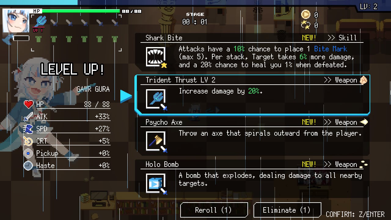 Screenshot #4 - HoloCure - Save the Fans!