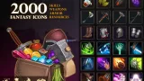 Screenshot #1 - 2000 Fantasy Icons