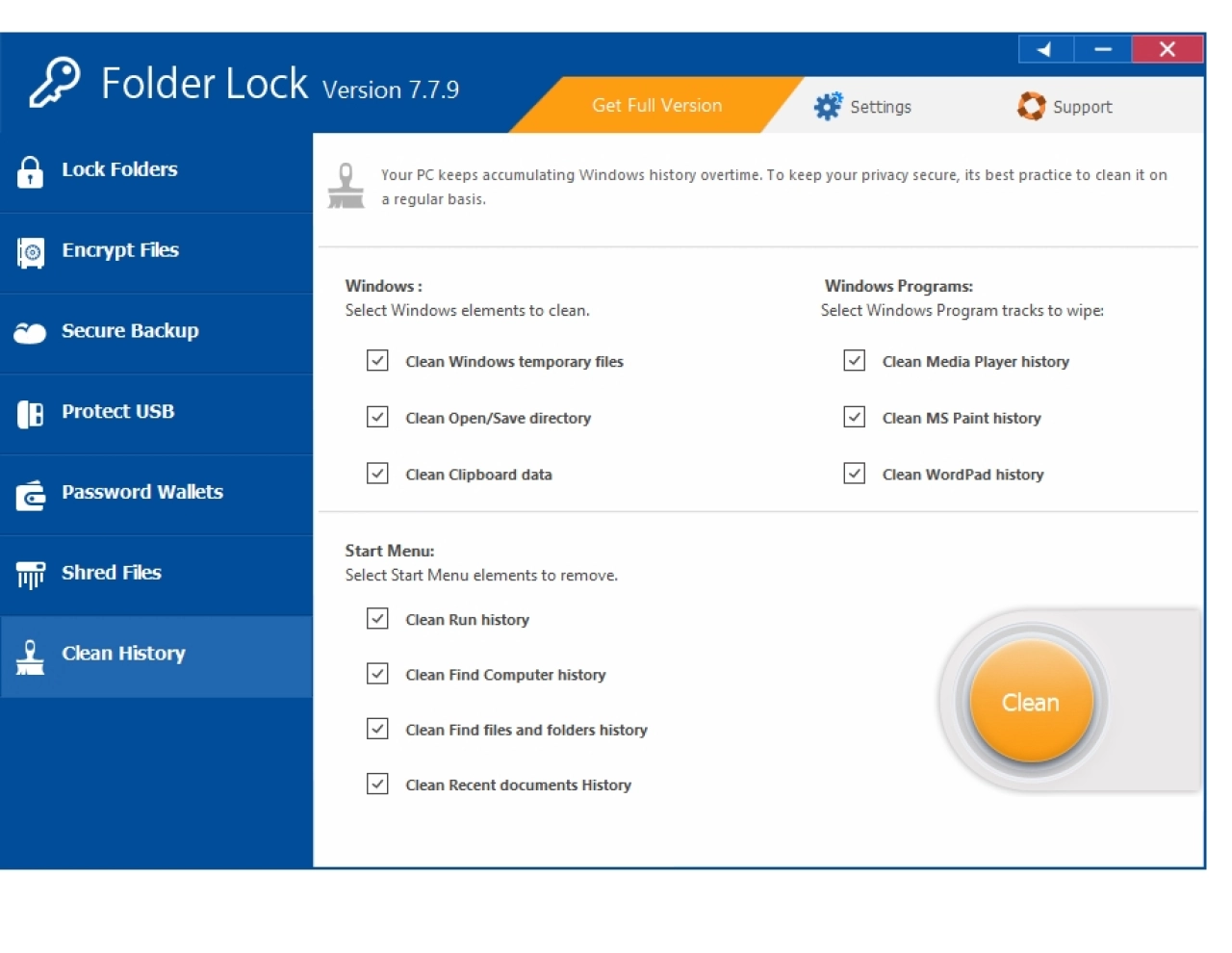 Screenshot #3 - Folder Lock