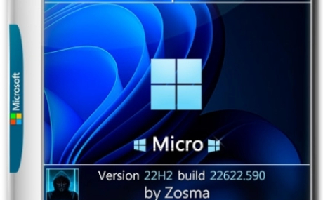 Windows 11 Enterprise x64 Micro 22H2 build 22622.590 by Zosma