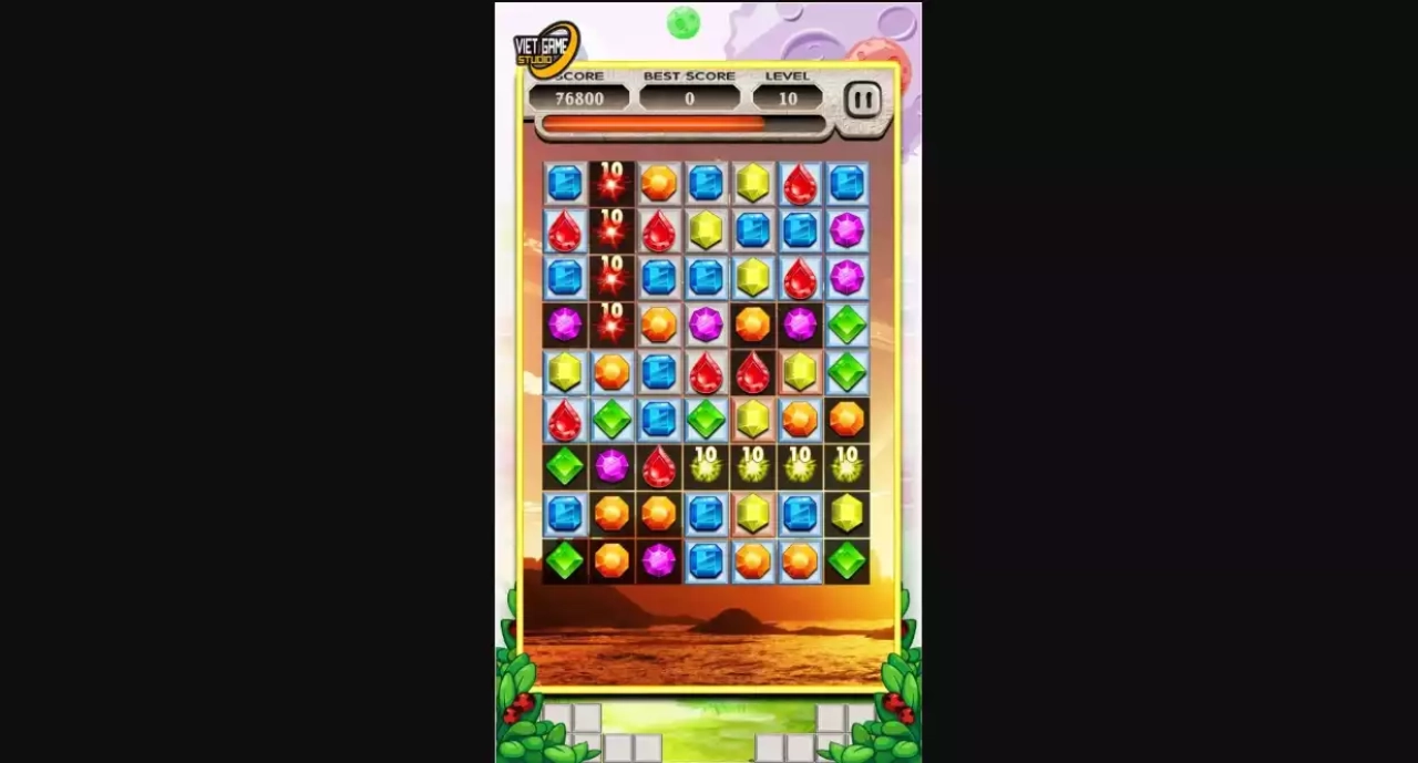 Screenshot #4 - Jewels Match 3 298 Levels