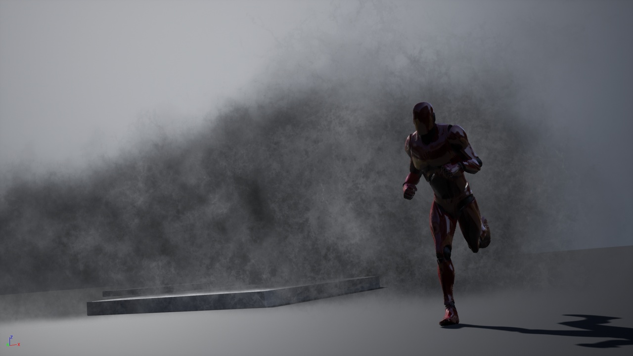 Screenshot #2 - Dash FX для Unreal Engine — набор эффектов