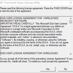 Screenshot #3 - .NET Framework Cleanup Tool