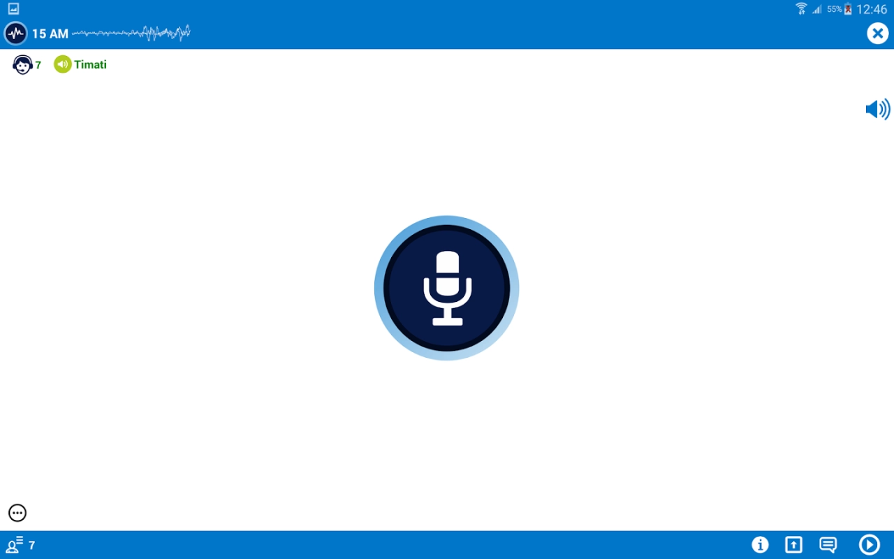 Screenshot #6 - ONLINE PTT WALKIE-TALKIE 1.1.54