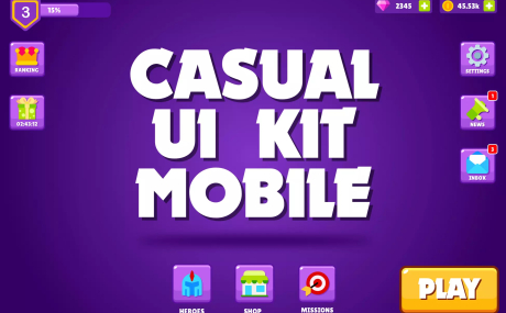 Casual UI Kit - Mobile