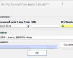 Screenshot #1 - Mercedes Xentry Special Calculator KeyGen Free