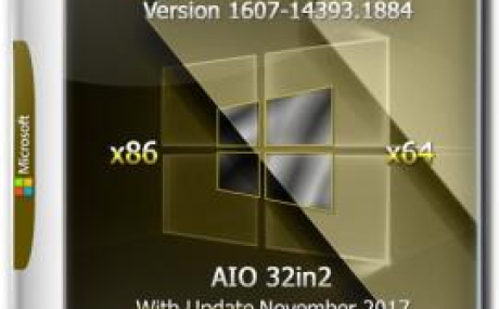 Windows 10 Version 1607 AIO (x86-x64) 32in2
