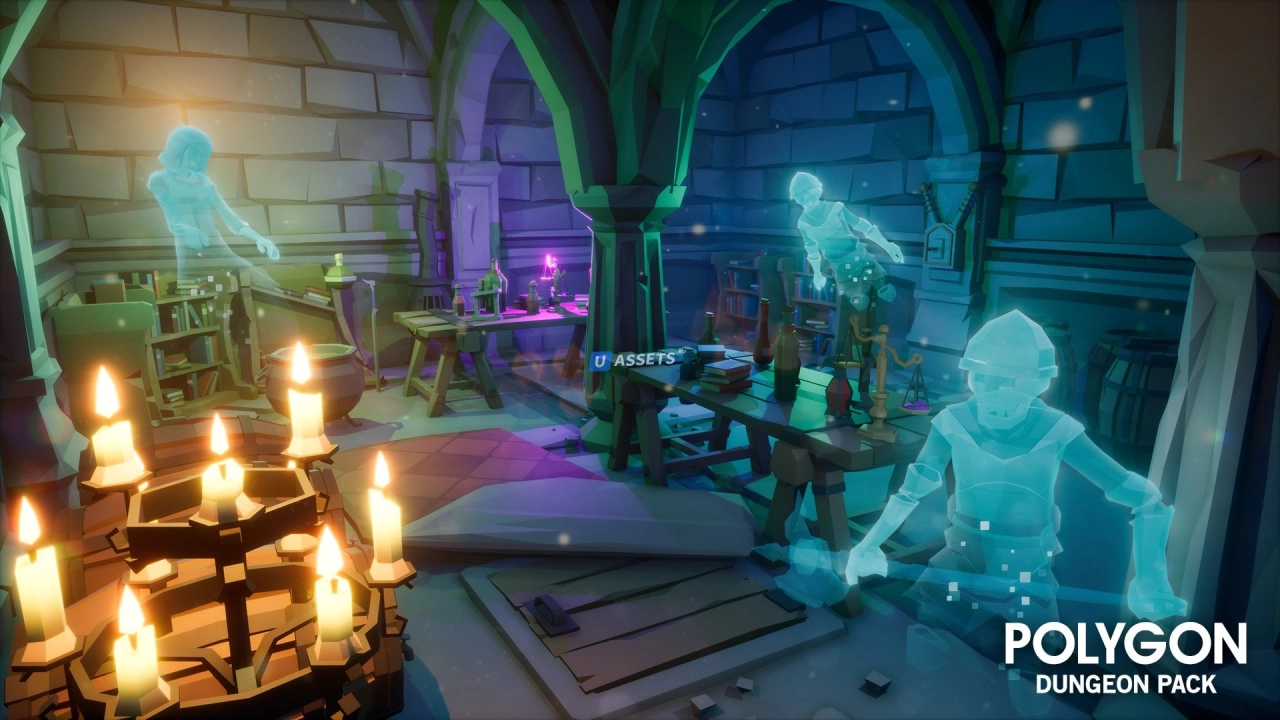 Screenshot #4 - POLYGON - Dungeon Pack