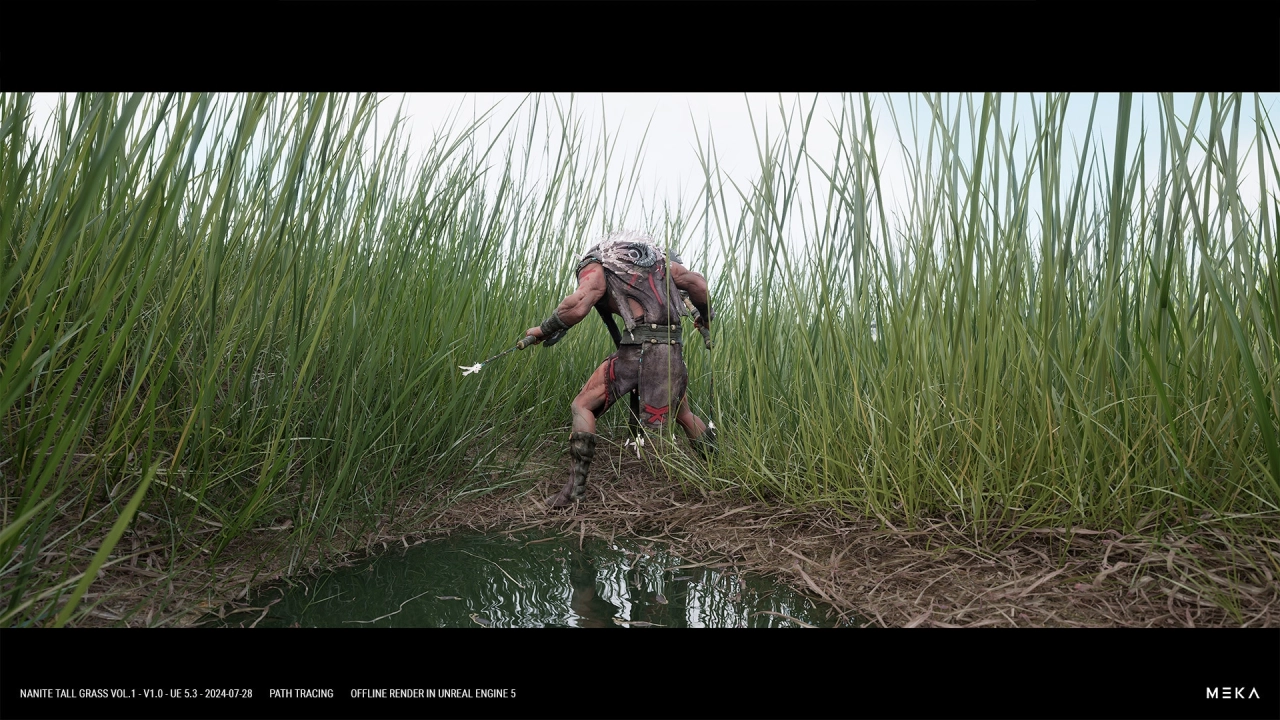 Screenshot #3 - Nanite Tall Grass Vol.1 UE5