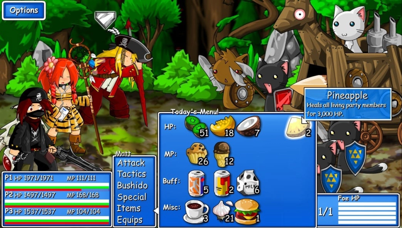 Screenshot #4 - Epic Battle Fantasy 3