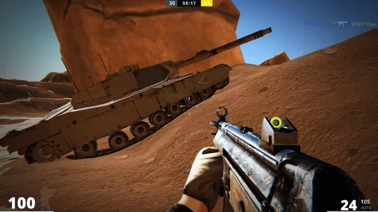 Screenshot #2 - Vehicle: Tank