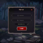Screenshot #3 - Classic Fantasy RPG - UI Kit