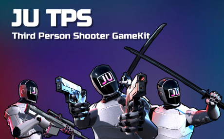 JU TPS 3 - Third Person Shooter GameKit + Vehicle Physics for Unity