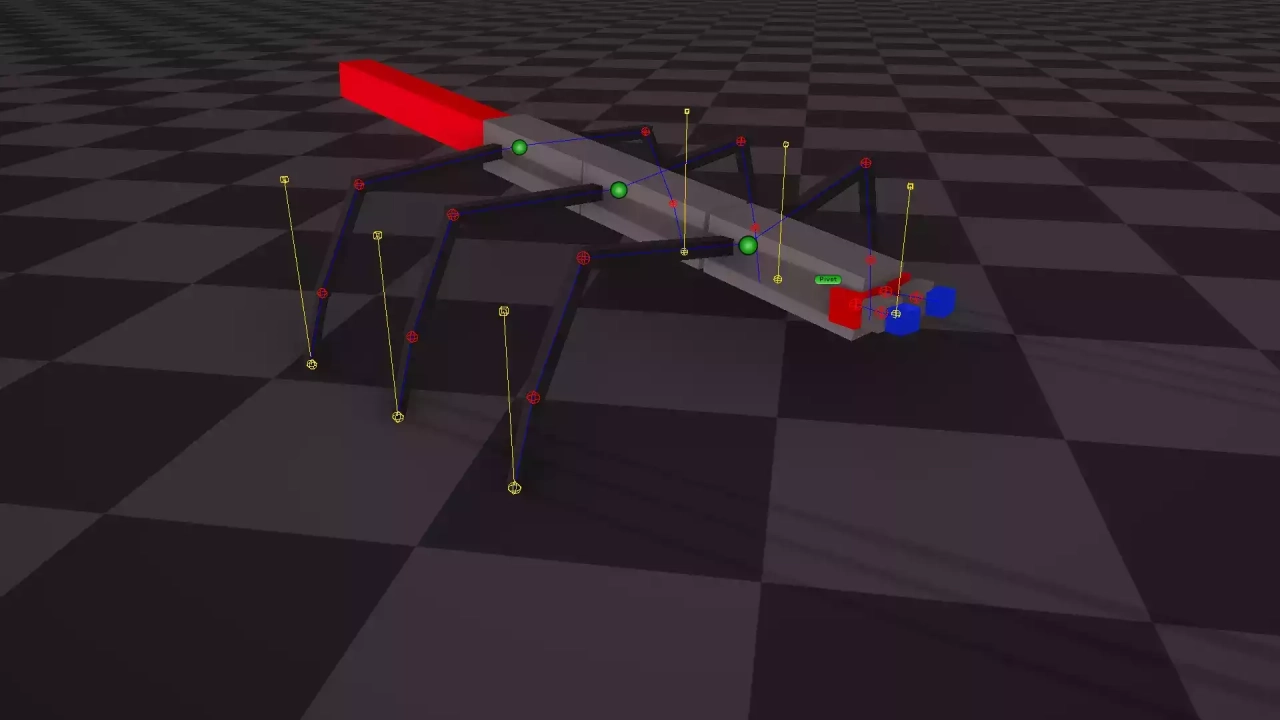 Screenshot #3 - Creature IK - Final joints Solver
