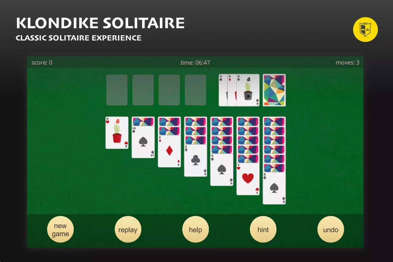 Screenshot #1 - Klondike Solitaire - Complete Game Tutorial