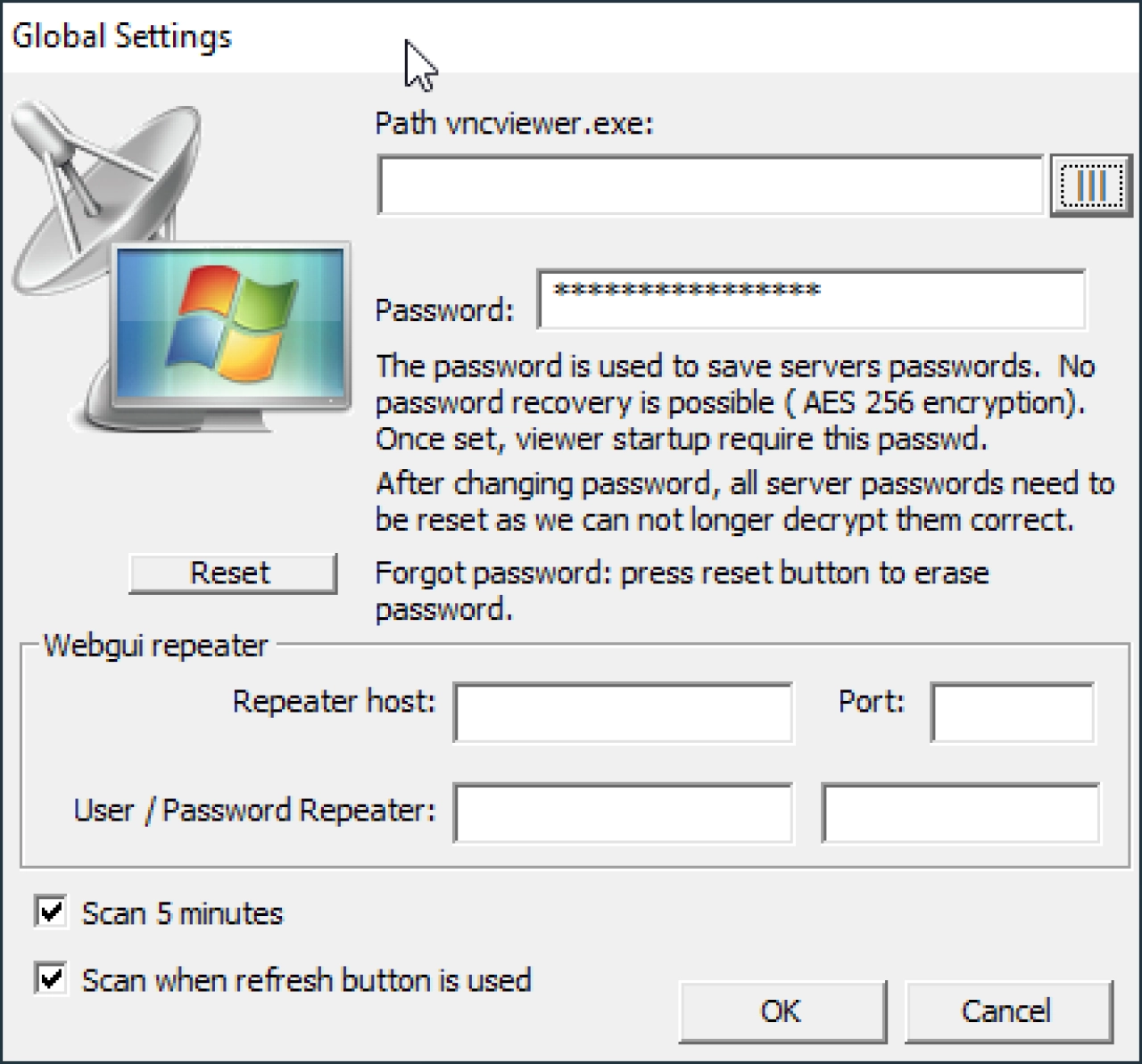 Screenshot #1 - UltraVNC v1500 x64-x86 DEV