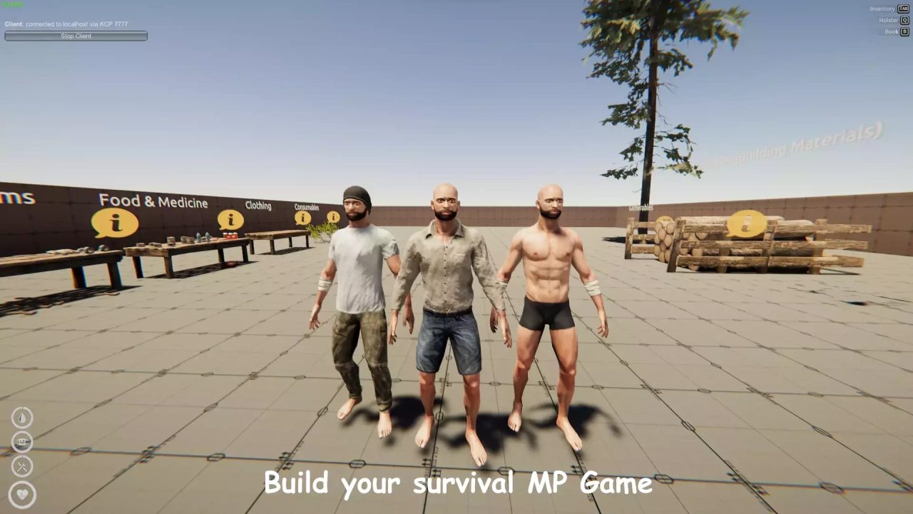 Screenshot #1 - Multiplayer (STP) Survival Template PRO