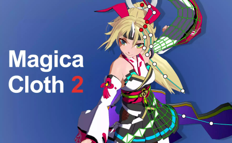 MagicaCloth2 — Advanced Cloth Simulation for Unity DOTS