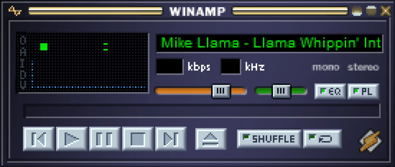 Screenshot #2 - Winamp Classic v5.8.3660