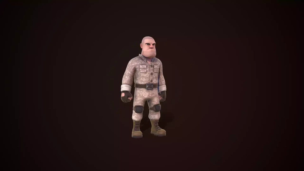 Screenshot #4 - Warrior Character