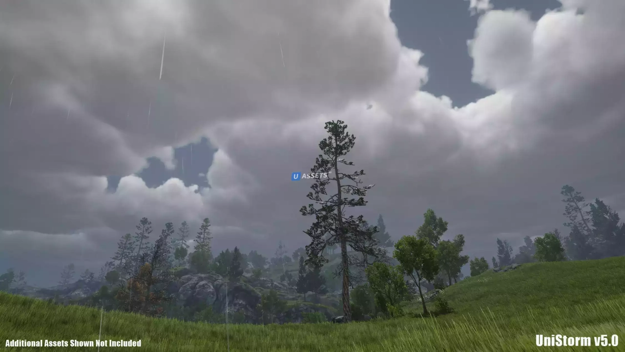 Screenshot #3 - UniStorm - Volumetric Clouds Sky Modular Weather and Cloud Shadows
