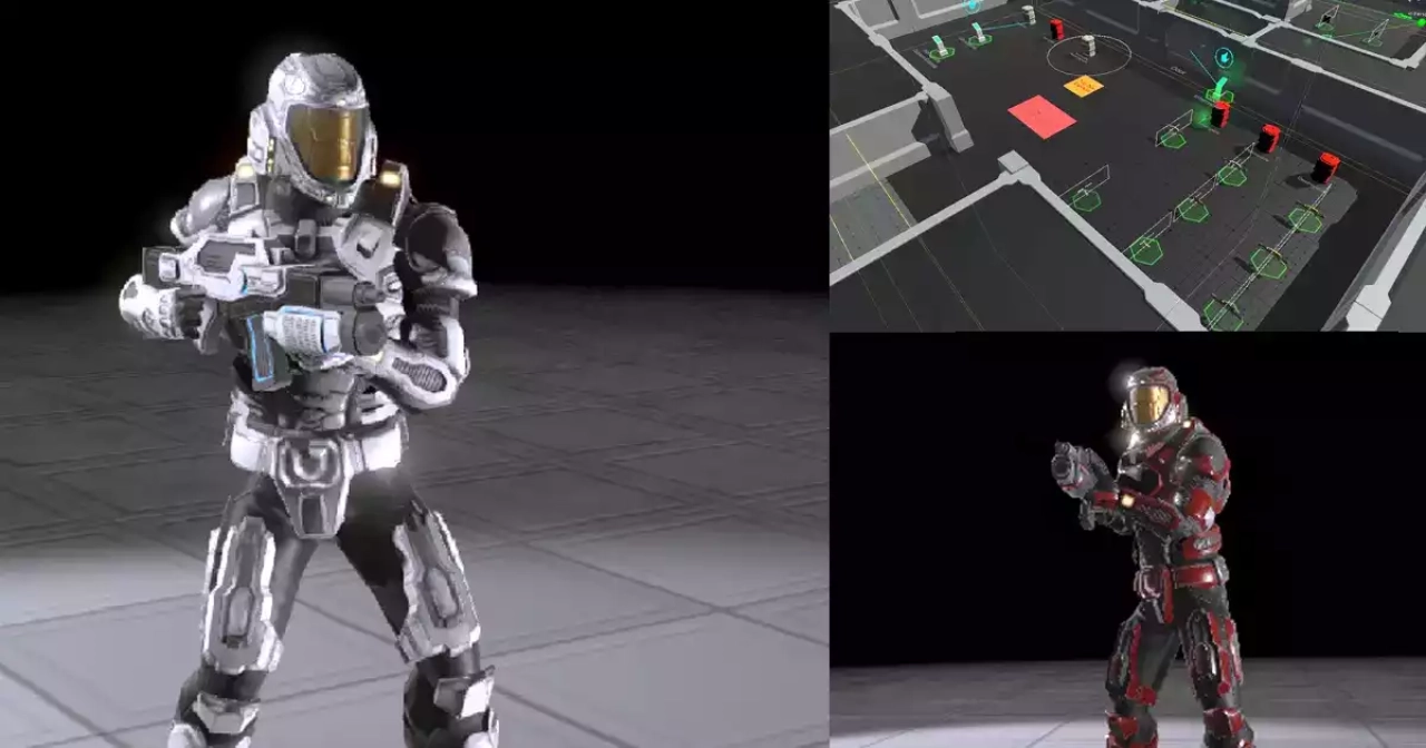 Screenshot #1 - Sci Fi Top Down Game Template