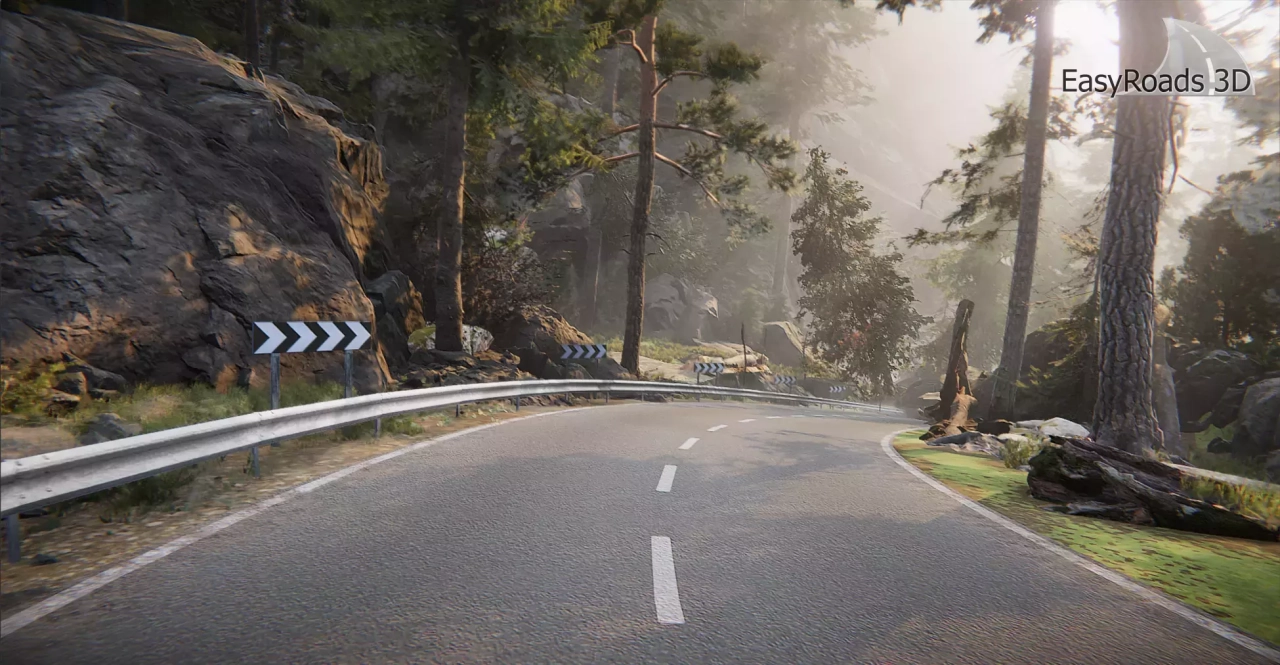 Screenshot #1 - EasyRoads3D Pro v3