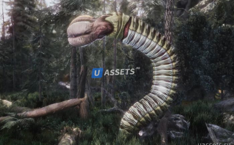 Giant Worm Pack PBR