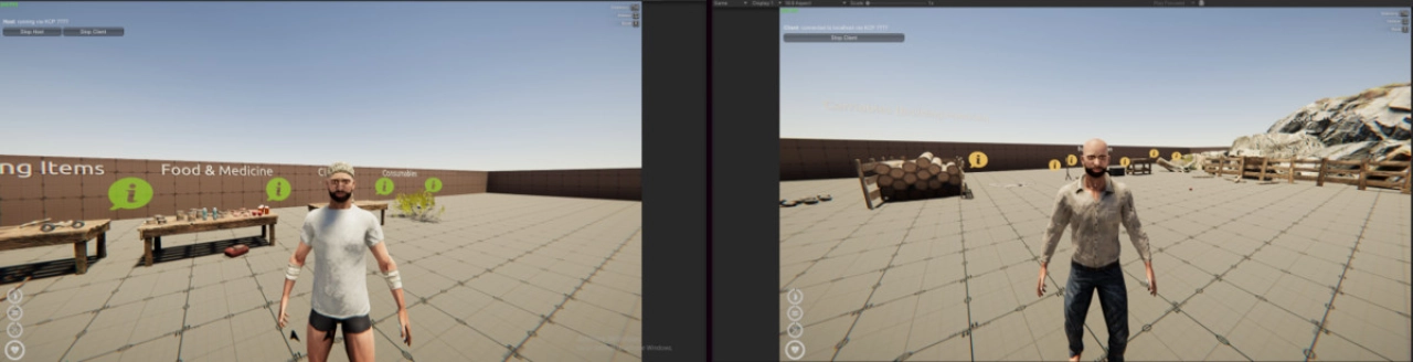 Screenshot #5 - Survival Template Pro MP — Multiplayer Survival System for Unity (Netick Networking)