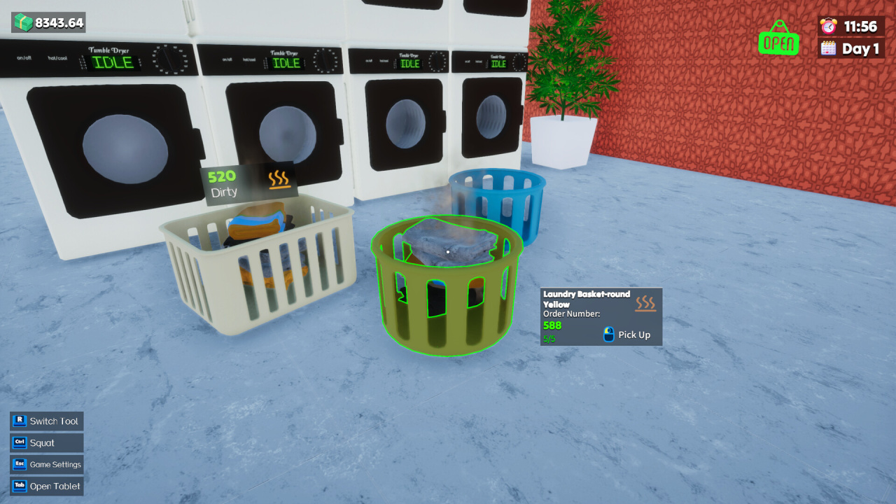 Screenshot #7 - Laundry and Supermarket Simulator