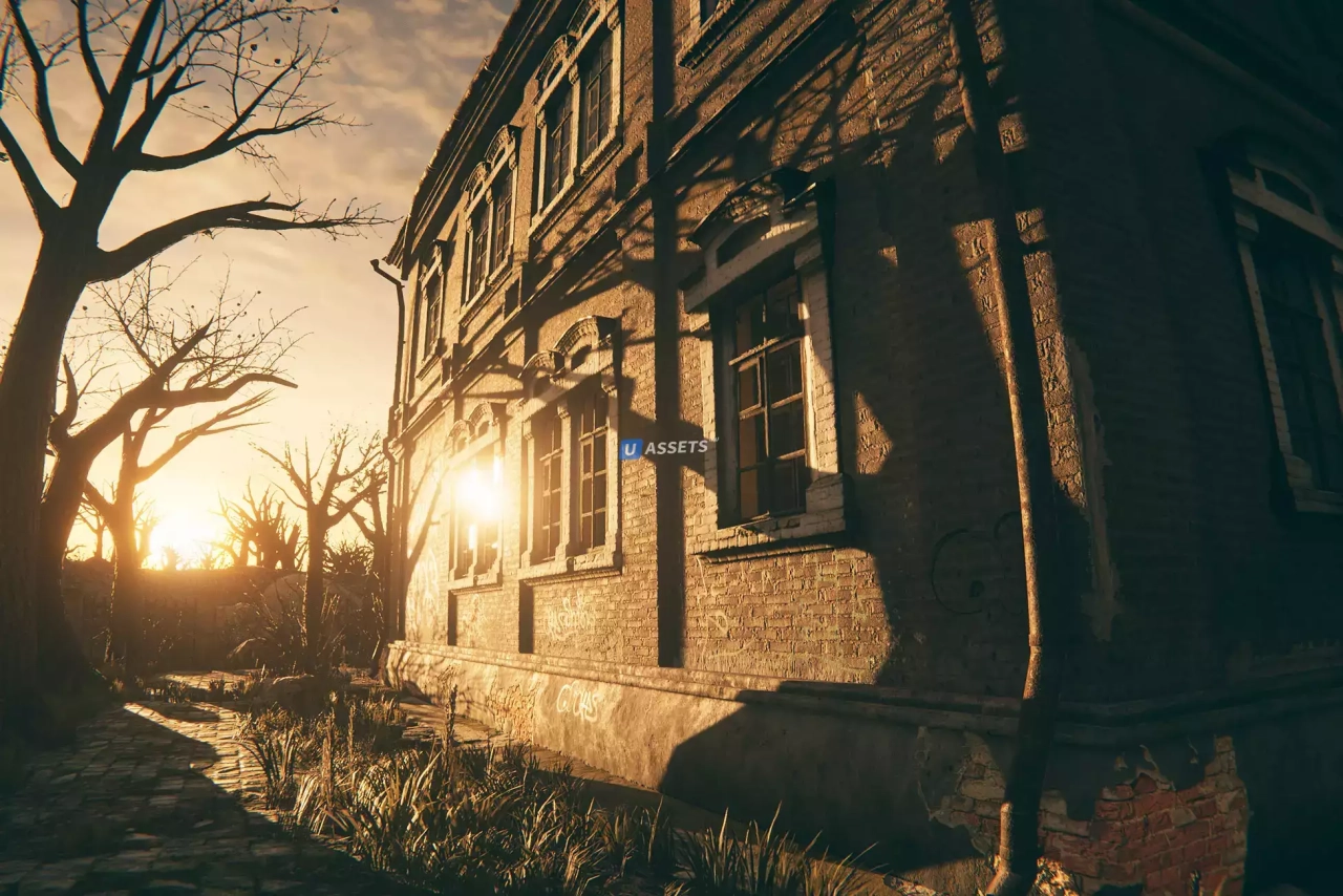 Screenshot #1 - HQ Abandoned School (Modular)